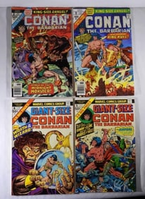 (4) MARVEL CONAN THE BARBARIAN 1975