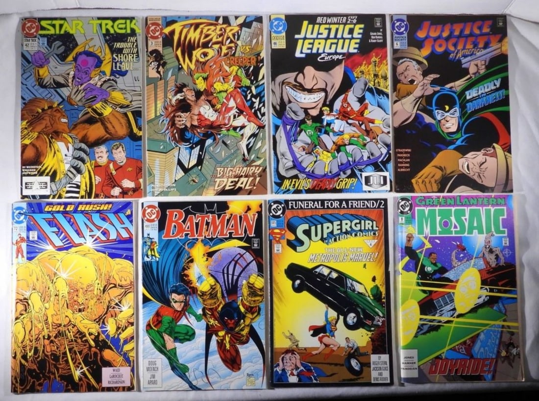 (11) DC COMICS MIXED LOT (1 of 4)