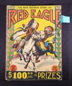 1938 REDMAN STORY OF RED EAGLE BOOK