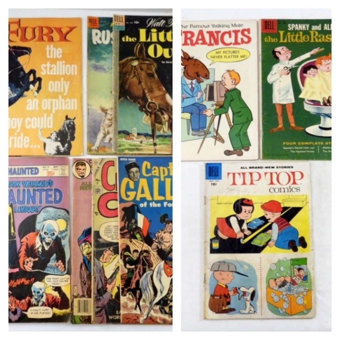 (12) DELL MIXED COMIC LOT (1 of 1)