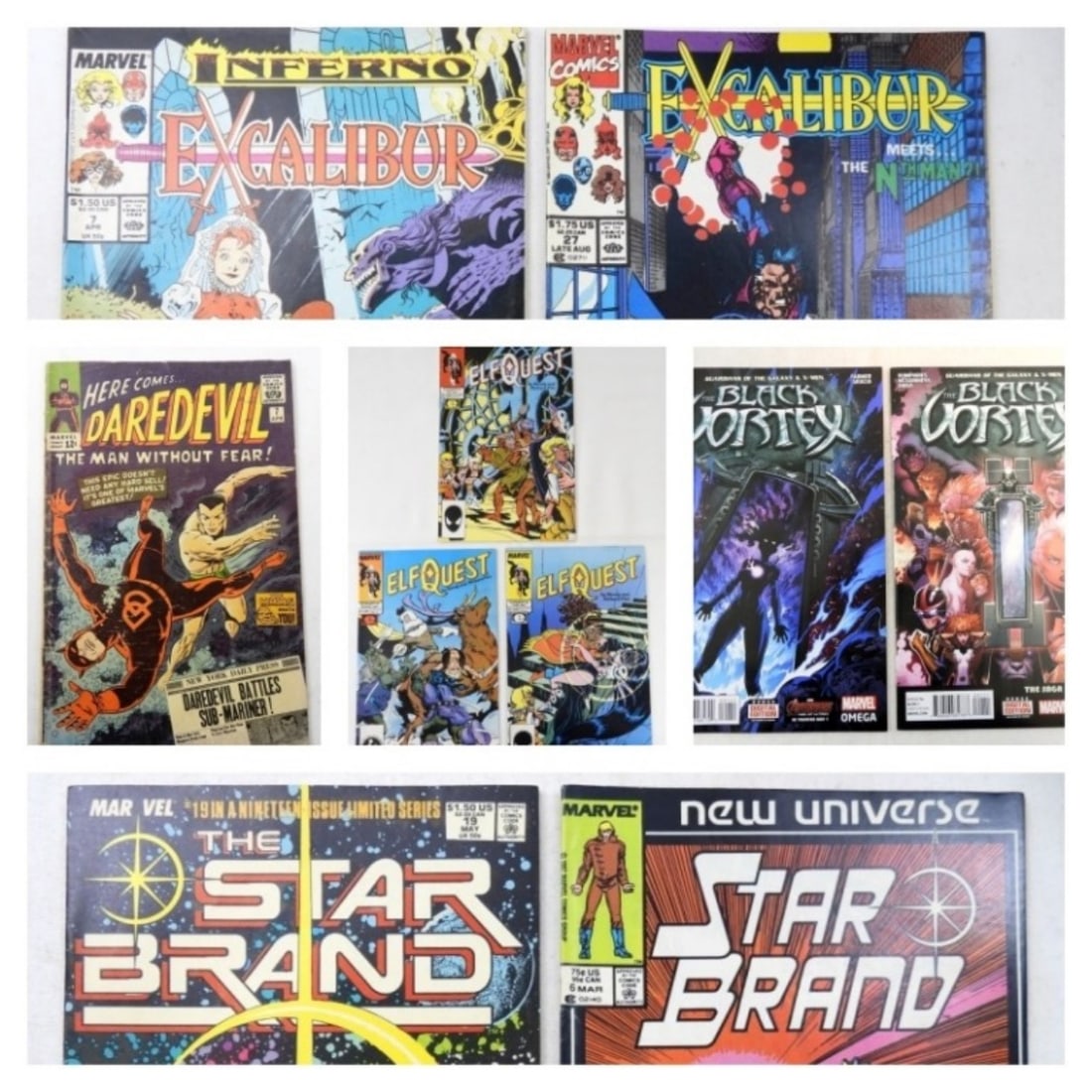 (10) MARVEL MIXED LOT OF COMICS (1 of 1)