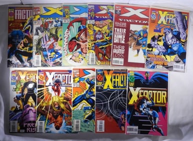 (22) MARVEL FACTOR X COMIC LOT