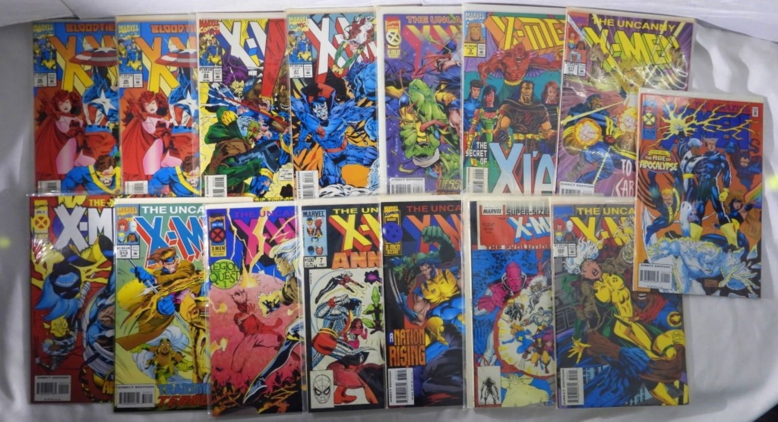 (15) MARVEL X-MEN COMIC LOT (1 of 2)