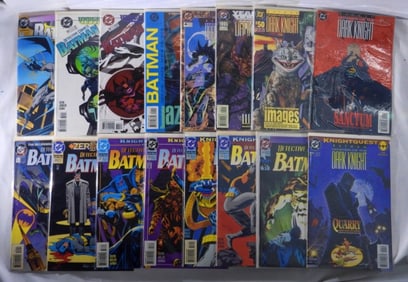 (16) MODERN BATMAN DC COMIC LOT