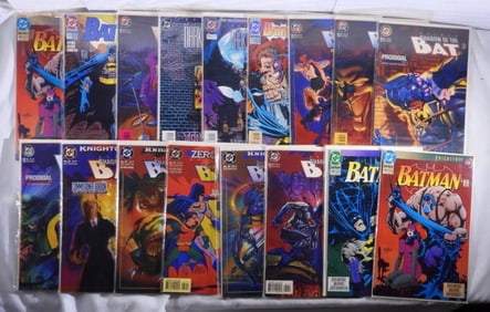 (17) MODERN BATMAN DC COMIC LOT