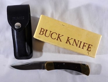 BUCK KNIFE 110 LOCKBACK in BOX
