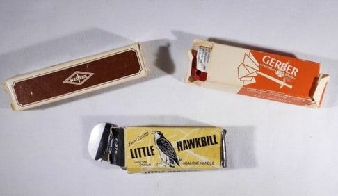 GERBER, WESTERN & FROST CUTLER LOT