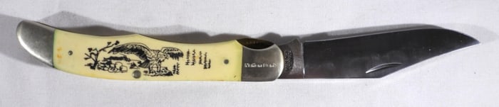 SCHRADE 127UH "NATIONS BANK" EAGLE
