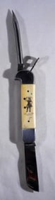 ALWILDA SCRIMSHAW SAILORS MARLIN KNIFE