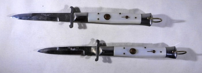 (2) STILETOO RISSUTO MILANO KNIFE LOT