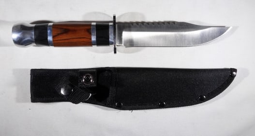 10 1/2" SURVIVOR KNIFE WITH SHEATH
