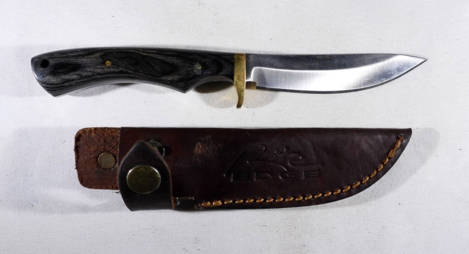 RITE EDGE 8" STRAIGHT KNIFE & SHEATH (1 of 2)