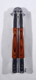 9" BUTTERFLY KNIFE 440 STAINLESS
