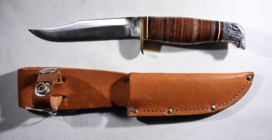 BEAR HEAD CRAFTSMAN U.S.A. KNIFE