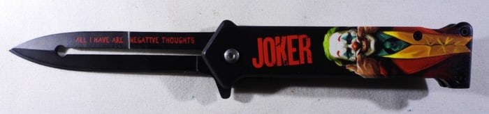 "JOKER" SWITCH KNIFE SPRING ACTION
