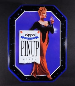'96 SEALED ZIPPO SALUTE PINUP GIRLS JOAN