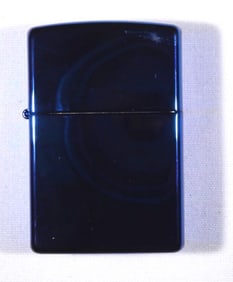 2004 SEALED SAPPHIRE BLUE ZIPPO LIGHTER