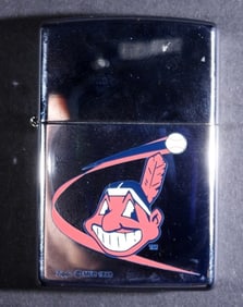 1999 SEALED VTG CLEVELAND INDIANS ZIPPO