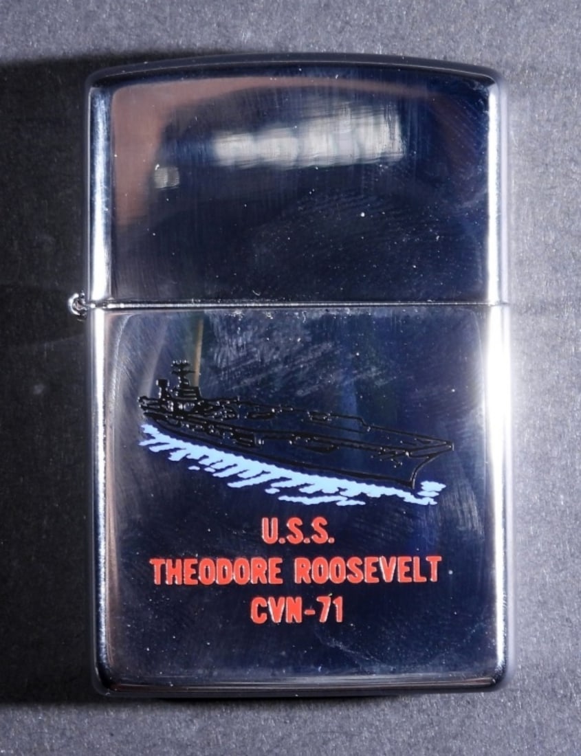 '94 U.S.S. THEODORE ROOSEVELT CVN-71 ZIPPO (1 of 3)