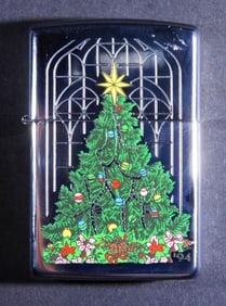 1994 SEALED CHRISTMAS TREE ZIPPO LIGHTER
