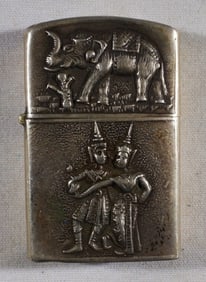 SIAM STERLING ZIPPO INSERT LIGHTER-FIRED