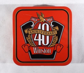 WINSTON 40TH ANNIV LIGHTER W. CASE