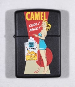 1997 UNFIRED CAMEL PINUP GIRL ZIPPO