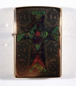2020 SEALED CROSS FUZION ZIPPO LIGHTER