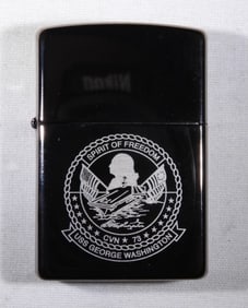 '03 SEALED USS GEORGE WASHINGTON ZIPPO