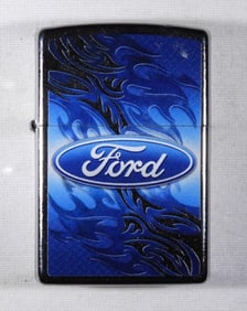 2021 SEALED FORD BLUE FLAME ZIPPO