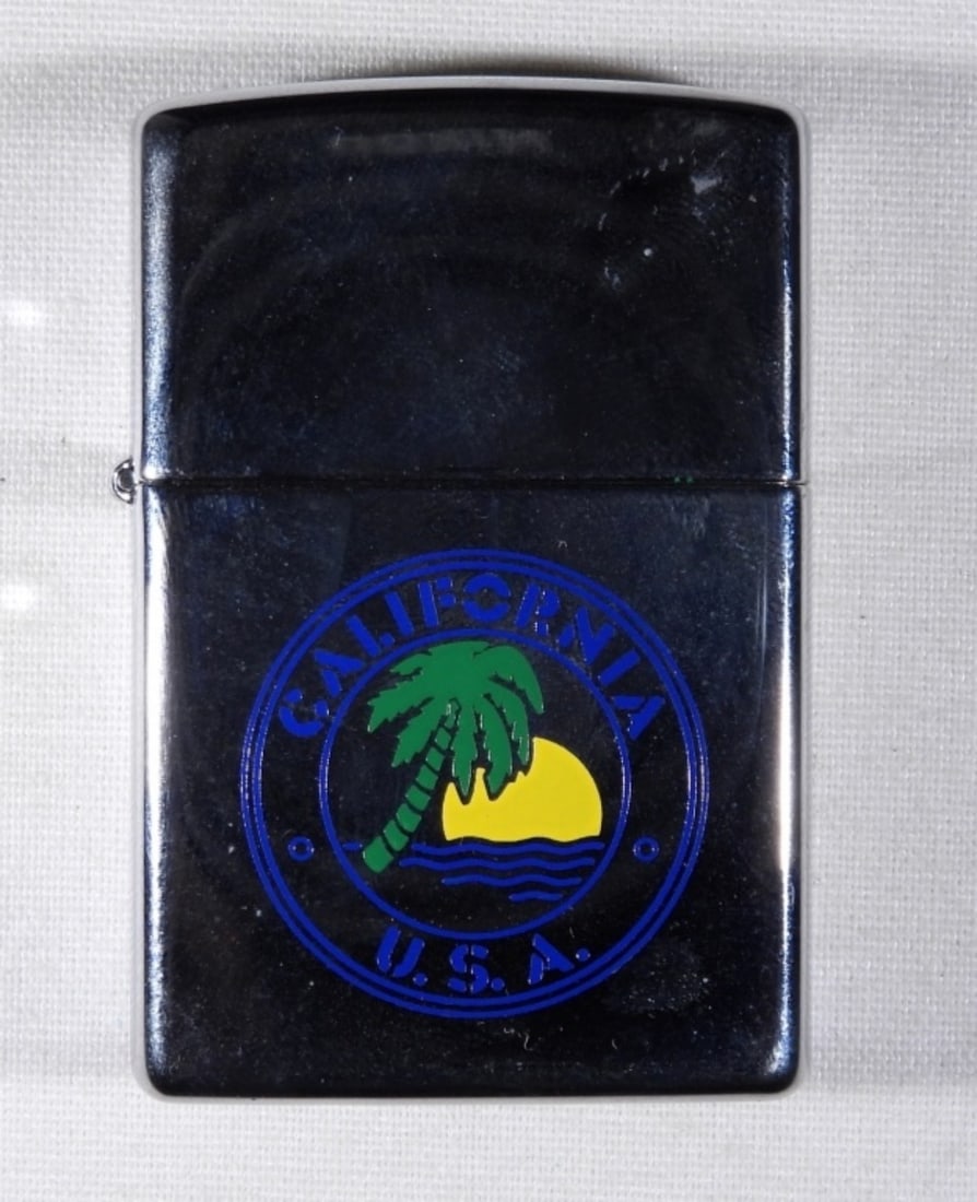 1999 SEALED CALIFORNIA U.S.A. ZIPPO LIGHTER: IN A ZIPPO BOX, SEALED