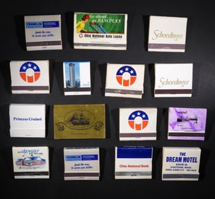 (15) ASSORTED VTG MATCHBOOKS