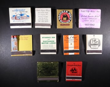 (10) VTG DESTINATION MATCH BOOKS