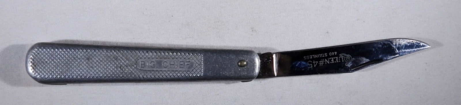 QUEEN #45 "BIG CHIEF" FOLDING KNIFE (1 of 2)