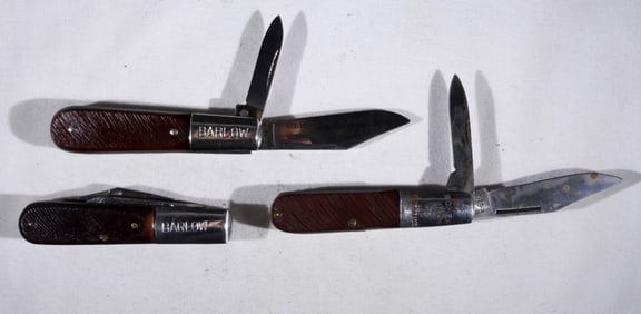 SABRE, BOKER, IMPERIAL BARLOW KNIFE LOT