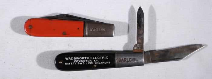 (2) VINTAGE CAMCO BARLOW KNIFE LOT
