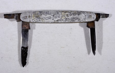 1901 FIREMAN'S FUND INSURANCE KNIFE