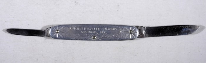 SCHRADE ADVERTISING KNIFE - GASTONIA NC