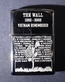 2006, UNFIRED THE WALL VIETNAM REMEMBERED ZIPPO, E