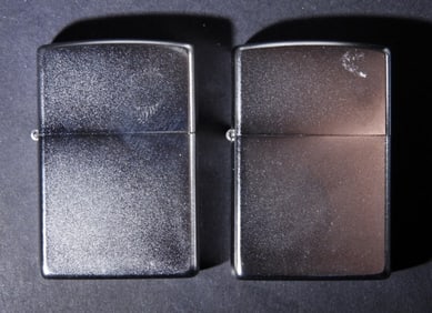 (2) 2021 SEALED SATIN CHROME ZIPPO