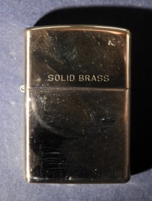 2021 SEALED SOLID BRASS ZIPPO LIGTHER