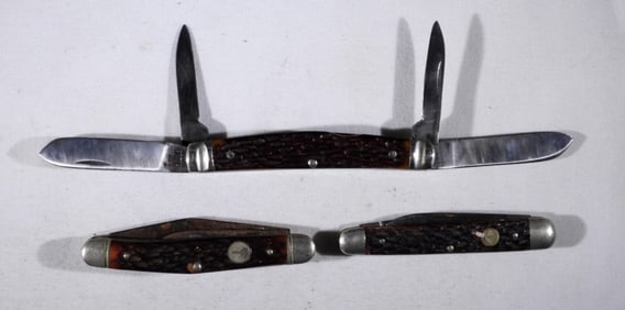 (3) BOKER TREE POCKET KNIFE LOT
