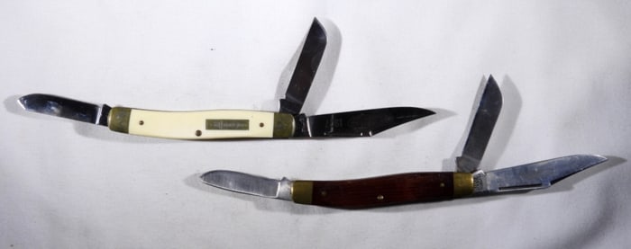 (2) SEARS CRAFTMAN THREE BLADE KNIVES