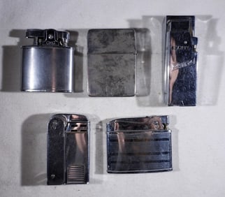 (5) PENGUIN, PACKMATE & OTHER LIGHTERS