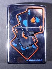FIRED 1995 GREATFUL DEAD ACES ZIPPO