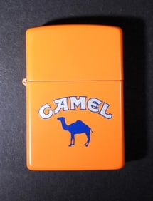 UNFIRED 1997 CAMEL ORANGE MATTE ZIPPO