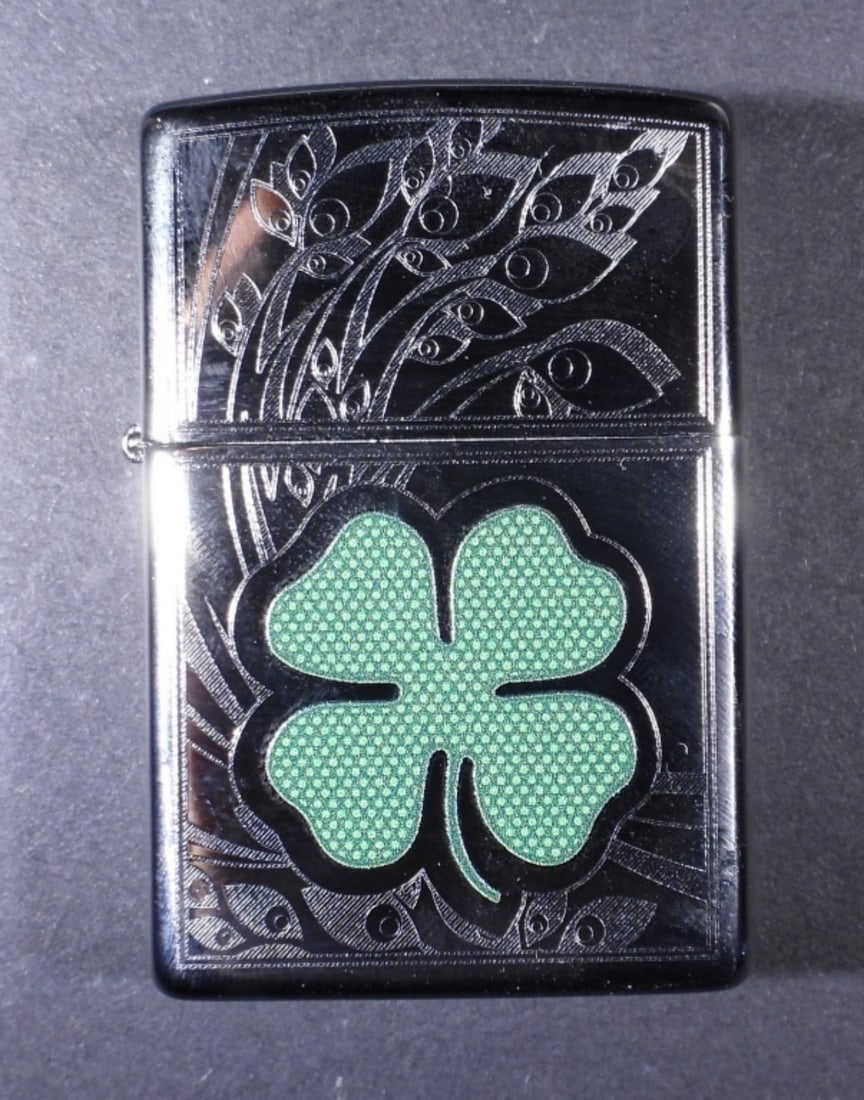 SEALED 2021 CLOVER ZIPPO LIGHTER (1 of 3)