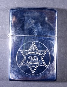 SEALED 1994 LA COUNTY DEPUTY ZIPPO