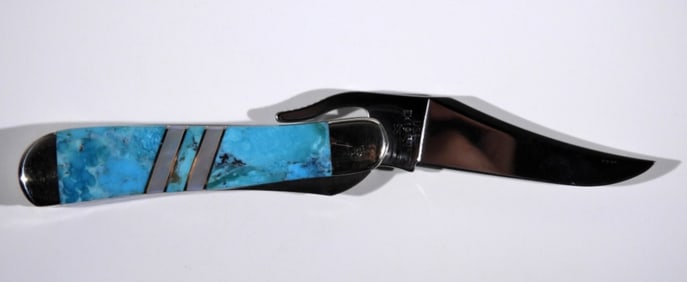 CASE XX EX 1953L SS RUSSLOCK TURQUOISE