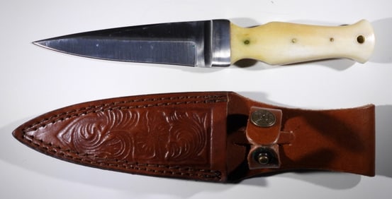 RITE EDGE FIXED BLADE KNIFE w/SHEATH
